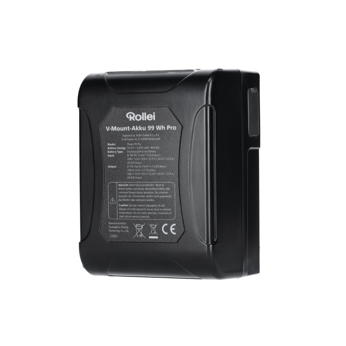 V-Mount battery 99Wh Pro Black