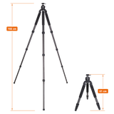Rock Solid Alpha Mark III - Carbon Tripod
