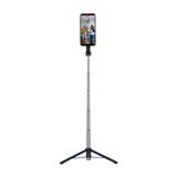 Magnetic smartphone selfie tripod