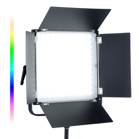 Bundle 2x VIBE Panel 900 RGB Pixel Pro + 2x VIBE 900 Softbox + 2x lamp tripod 285 cm