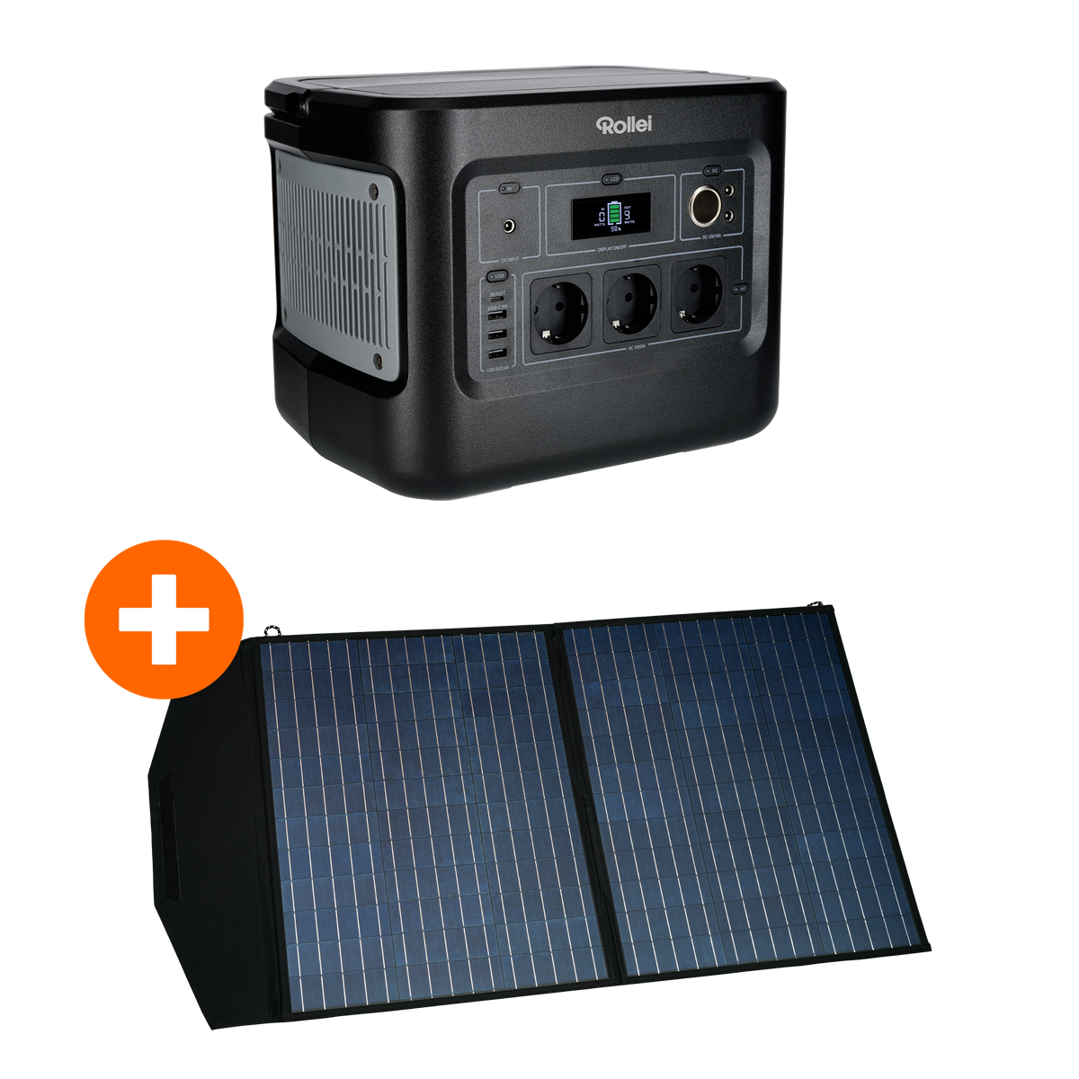 Bundle Power Station 1000 + Solar Panel 100
