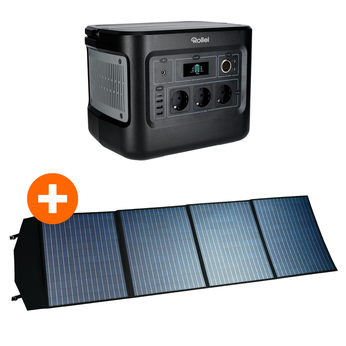 Bundle Power Station 1000 + Solar Panel 200