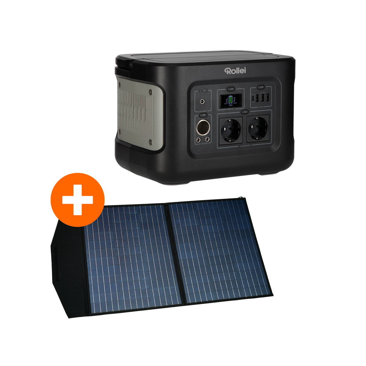 Bundle Power Station 500 + Solar Panel 100