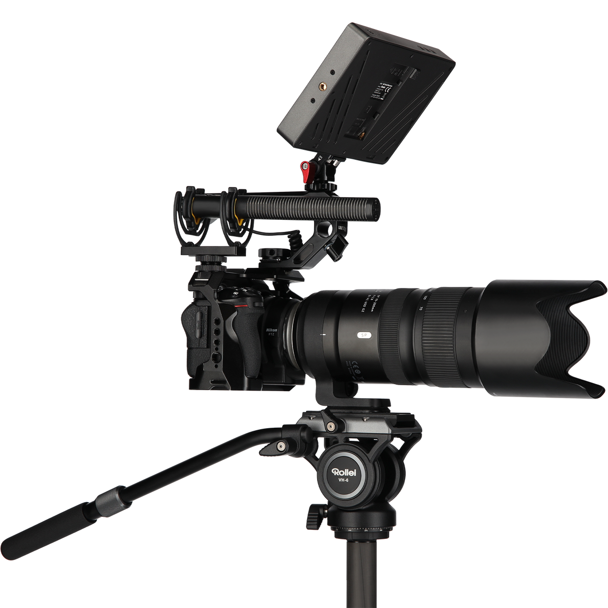Video head | For VH-6 tripod | 3/8 "connection