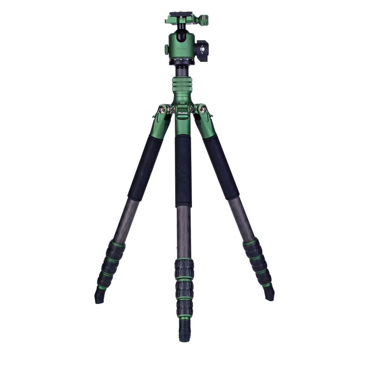 Rollei  Lion Rock Traveler S Green Edition - Carbon Stativ
