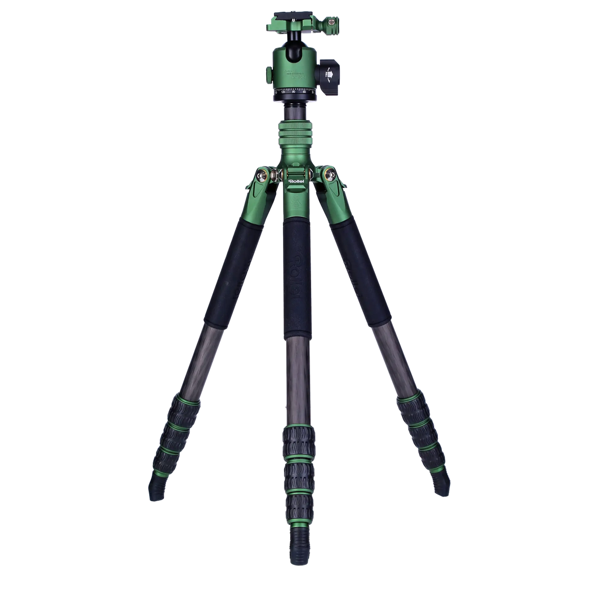 Rollei Stative Lion Rock Traveler L Green Edition - Carbon Stativ