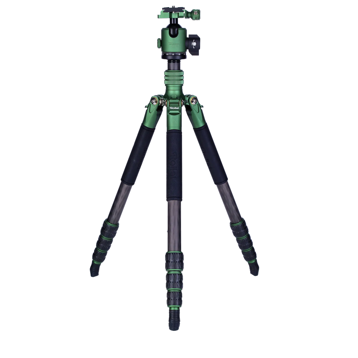 Rollei Stative Lion Rock Traveler M Green Edition - Carbon Stativ